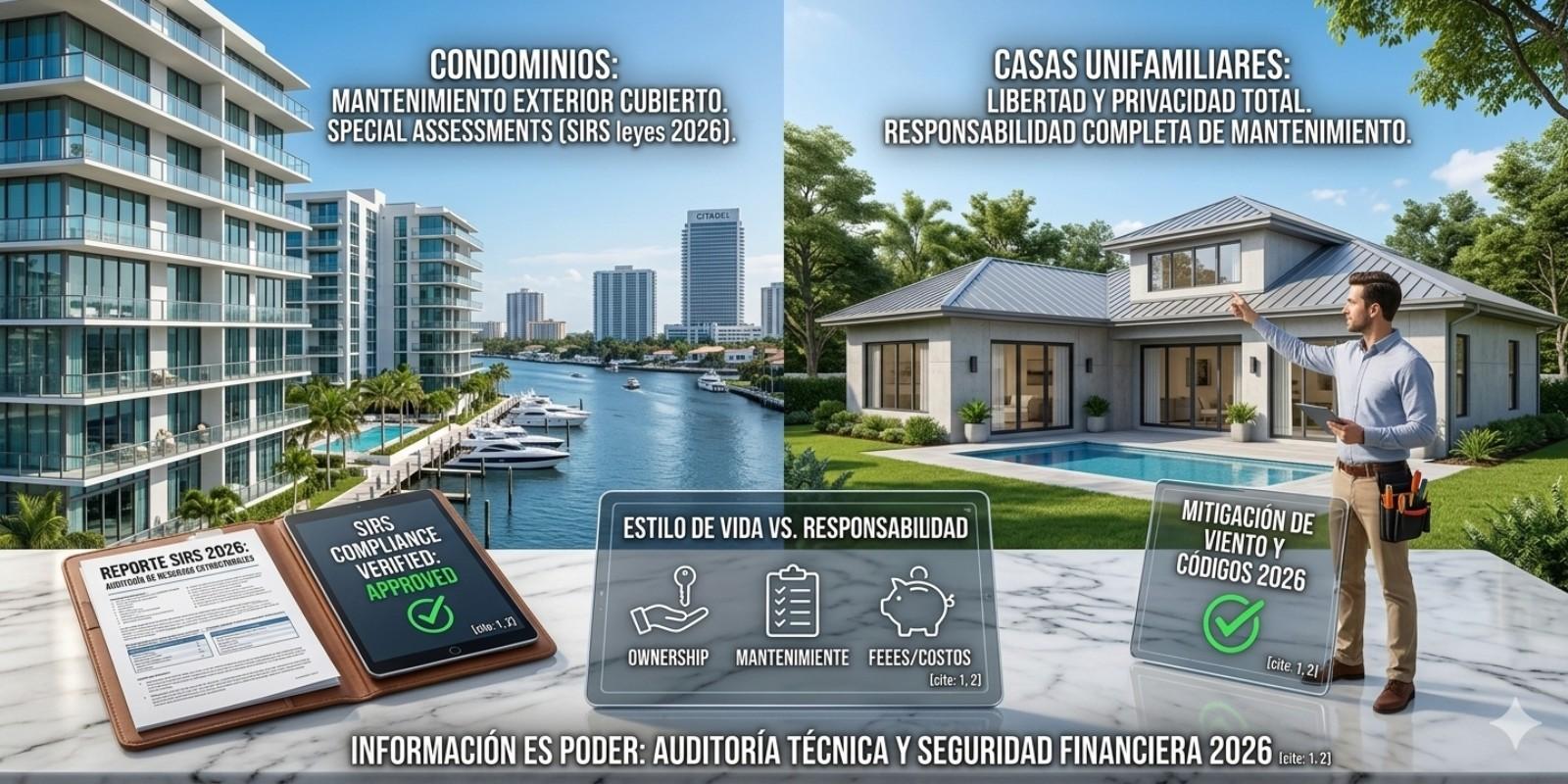 Condominio vs. Casa Unifamiliar: ¿Cuál Elegir?